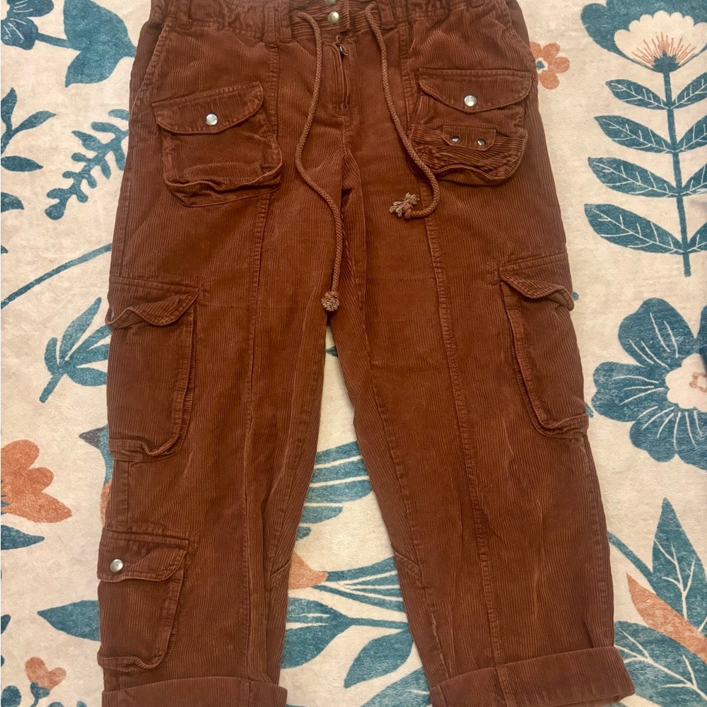 Free People Tahiti Cargo Pants - Picture 2 of 4